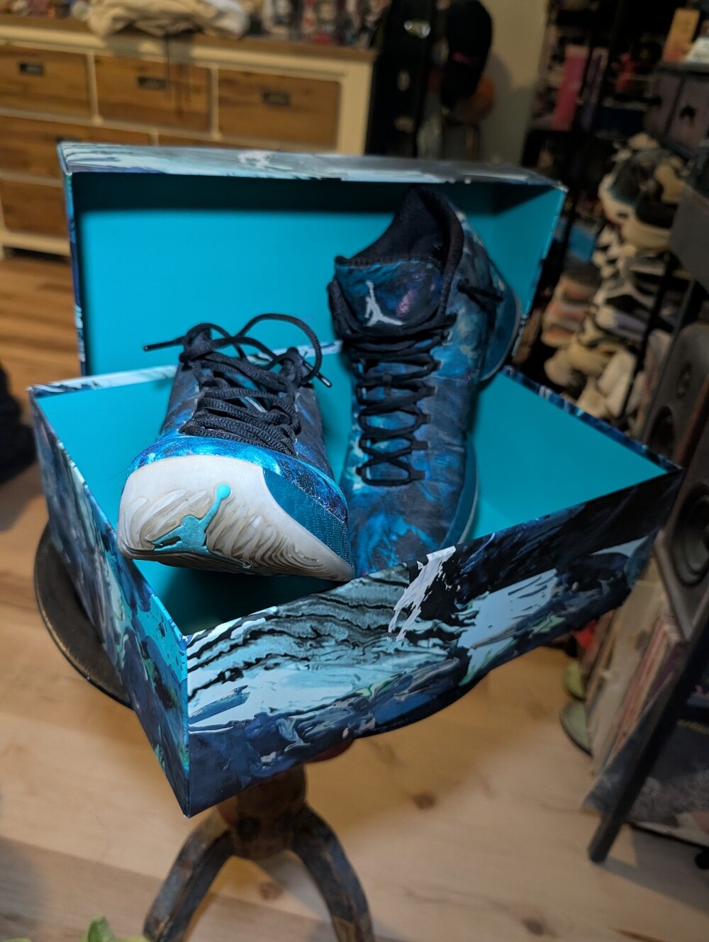 ​Air Jordan XX9 Water Heater Riverwalk Blue Teal 695515-625 With Box